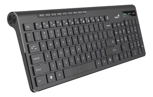 TECLADO GENIUS SLIM STAR 7230 INALAMBRICO NEGRO, vista 3